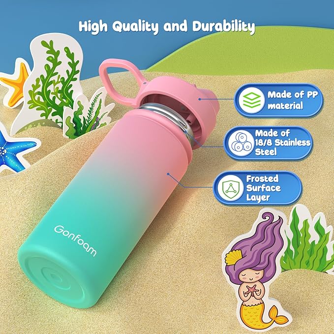Kids Water Bottle, 16oz Kids Water Bottle - Image 6