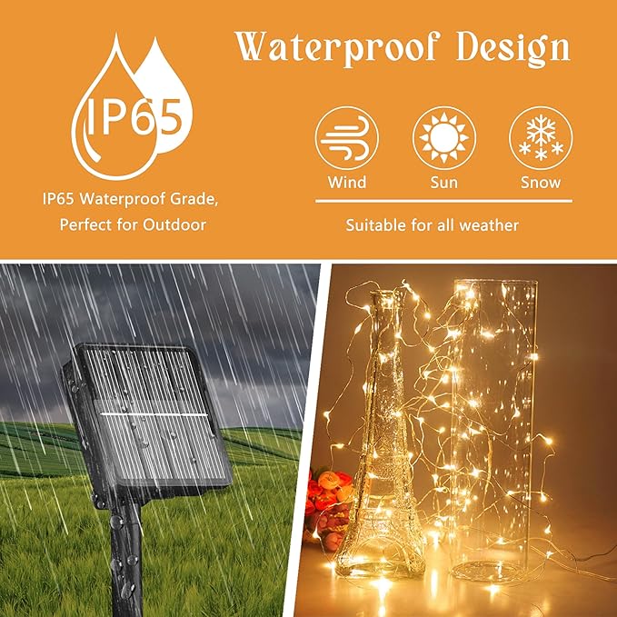 Selarlyt 200 LED 72Ft Solar String Lights - Image 4