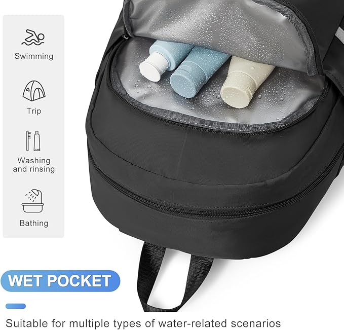 coofay Gym Backpack For Women Waterproof Sports Backpack - Image 4