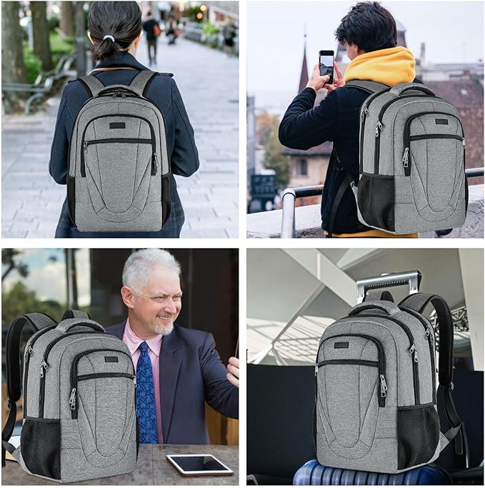 BIKROD Travel Laptop Backpack for Men and Women, Backpacks for School Teen Boys - Image 6