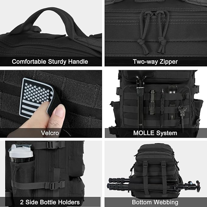 50L Military Tactical Backpack Large Day Backpack - Image 5
