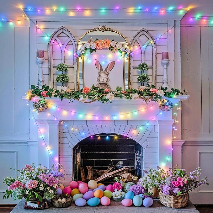 JMEXSUSS 200 LED Easter Lights Outdoor Indoor - Image 3