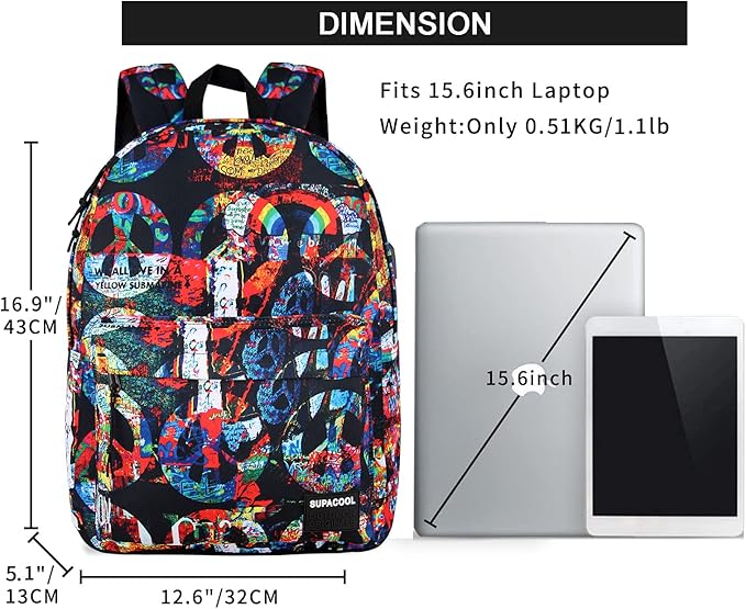 SUPACOOL Casual Laptop Backpack - Image 4