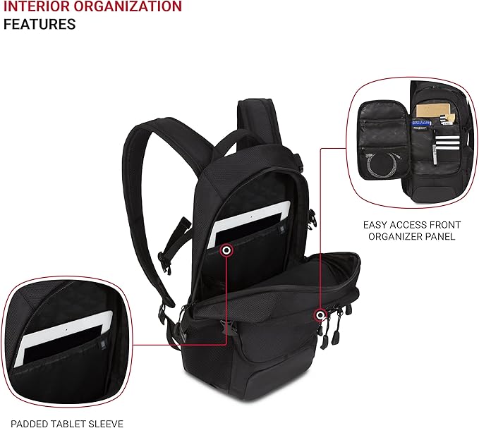 SwissGear 3598 Backpack Narrow Daypack - Image 4