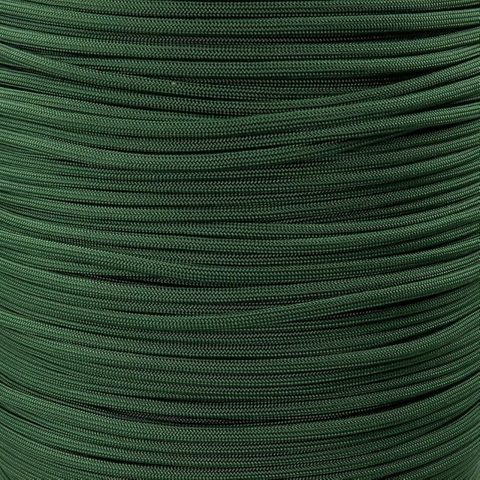 Paracord Planet Solid Color 550lb Paracord- 7 Strand Type LLL Nylon Cord by ParacordPlanet