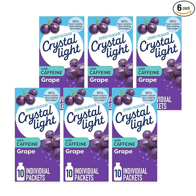 Crystal Light On The Go Energy Grape by CrystalLight
