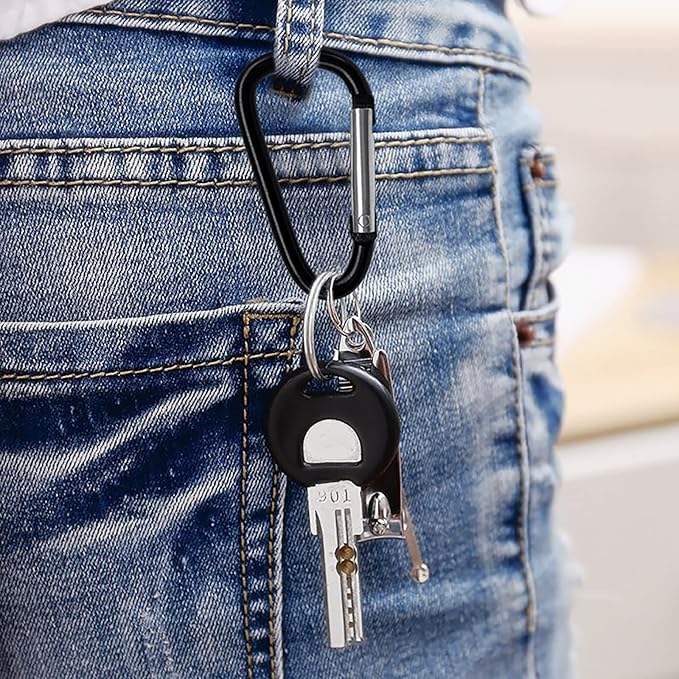 30PCS Aluminum Carabiner Clips - Image 9
