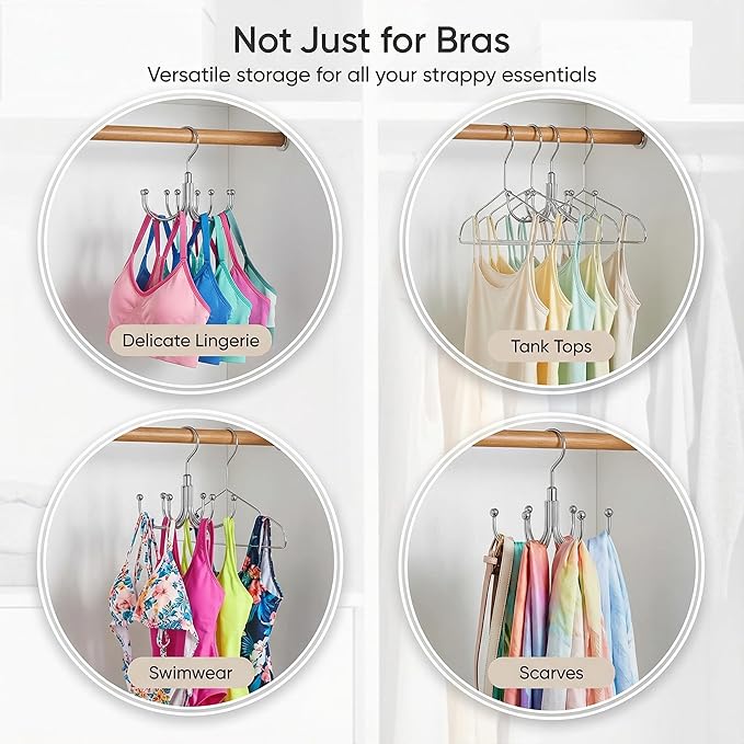 Rotatable Belt Hanger & Closet Organizer, 2 Pack - Image 7