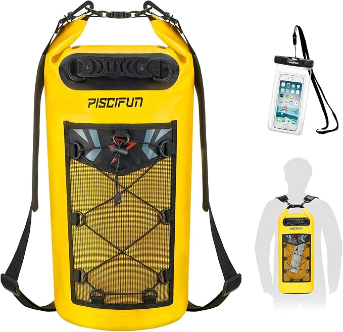 Piscifun Dry Bag, Waterproof Floating Backpack 10L/20L/30L/40L by Piscifun