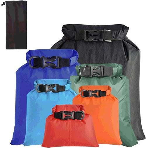 6PCS Dry Bags Waterproof, Lightweight Dry Bags by ILZAR