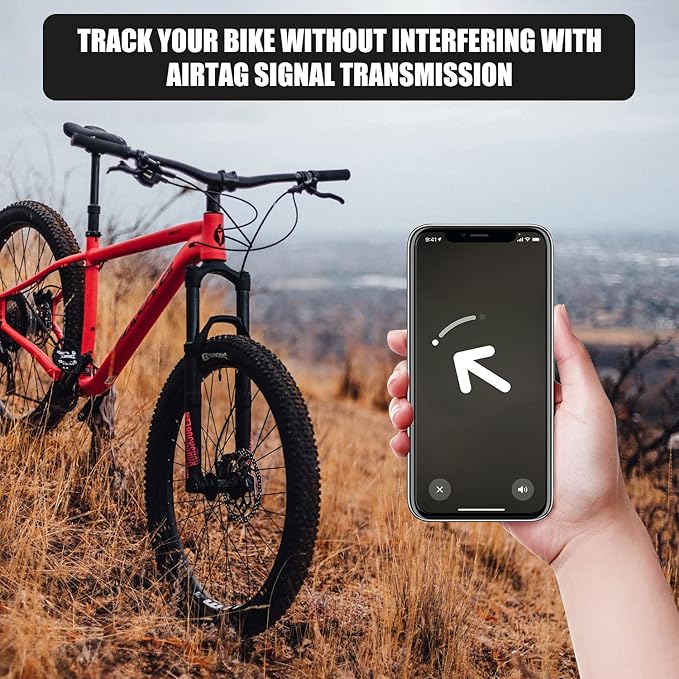 Hidden Airtag Mount for Bike, GPS Tracker Under Seat Waterproof, Bicycle - Image 5