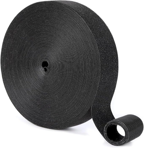 1In x 100Ft Reusable Cable Ties Hook and Loop Roll | Tie Down Straps, Nylon by LoopStraps