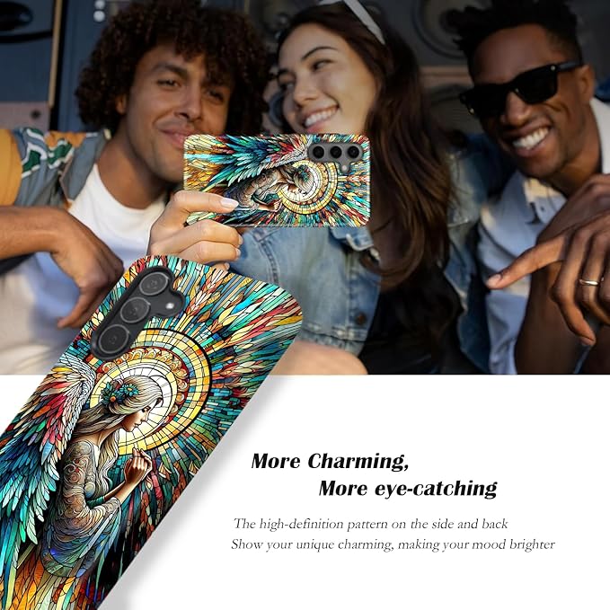 Compatible for Samsung Galaxy A16 5G Case, Dual Layer Heavy Duty 2 in 1 - Image 4