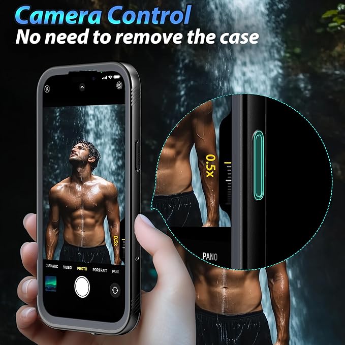 SPORTLINK for iPhone Air Case, IP68 Waterproof Military Protective Full Body - Image 7