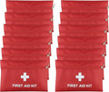 AOUTACC 12 Pack First Aid Kit Empty Bag, Travel Empty First Aid Kit Pouch Bag by AOUTACC