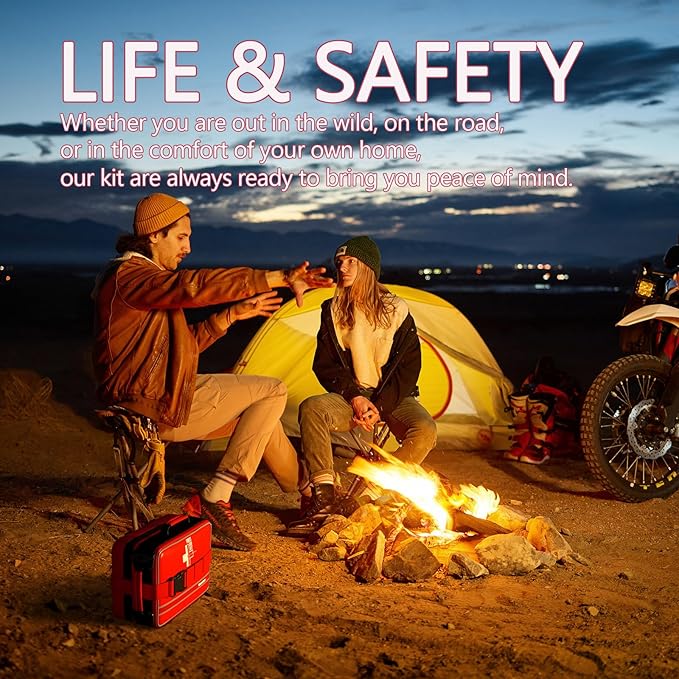 Advanced First Aid Kit, Comprehensive Trauma First Aid Kits - Image 8