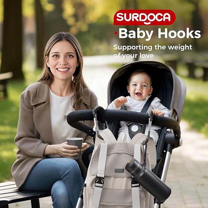 SURDOCA Stroller Hooks - Image 5