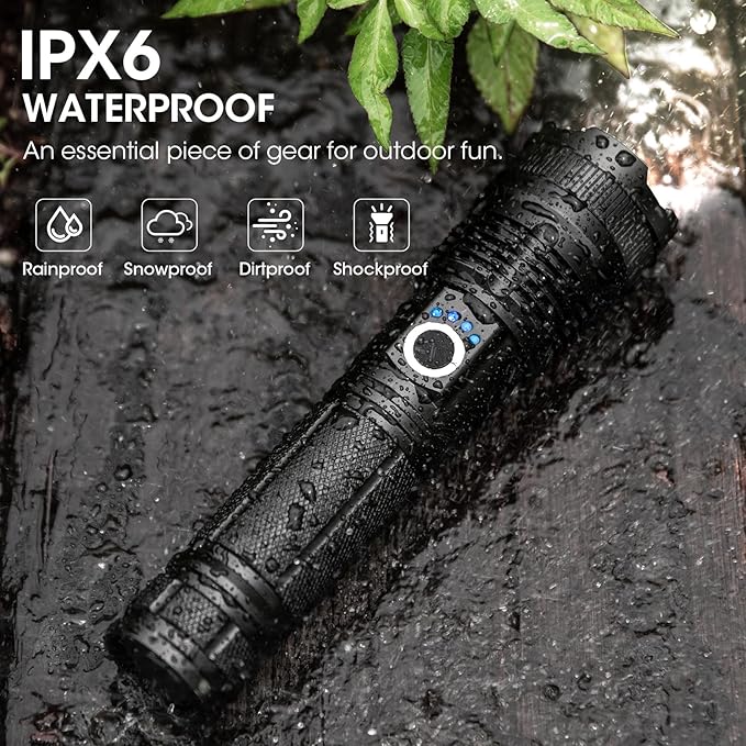 Kmivo Flashlights Rechargeable LED High Lumens - Image 6