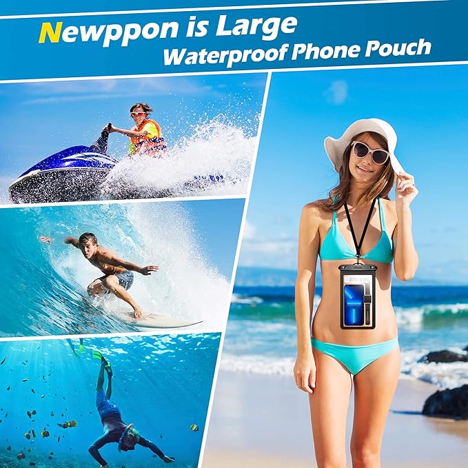 10.5" XL Large Waterproof Phone Pouch - Image 7