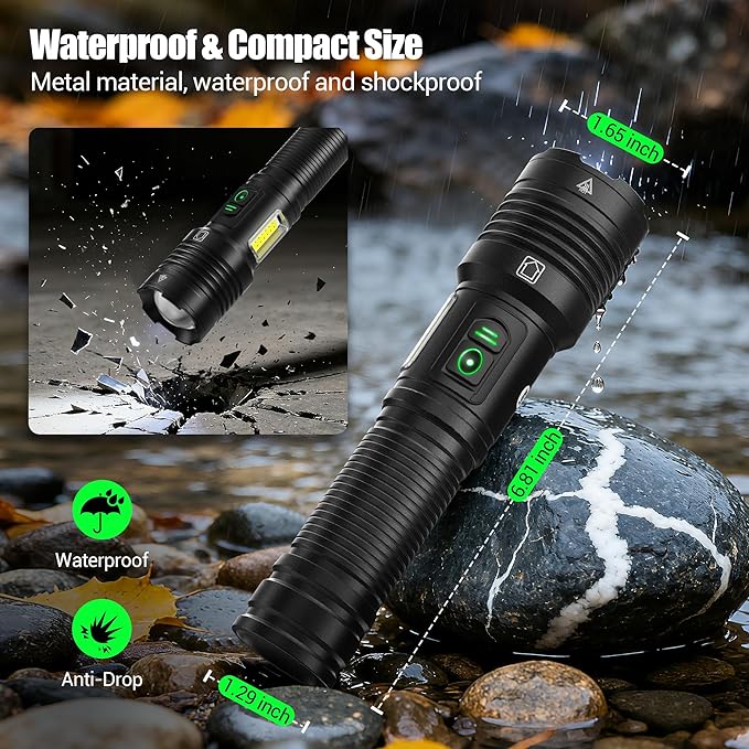 Rechargeable Flashlights High Lumens 100000 - Image 6