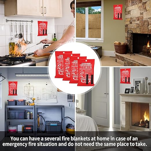 COSHNIBI Emergency Fire Blanket - Image 6