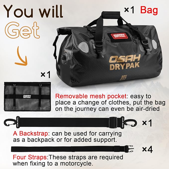 OSAH DRYPAK Waterproof Duffel Bag - Image 7