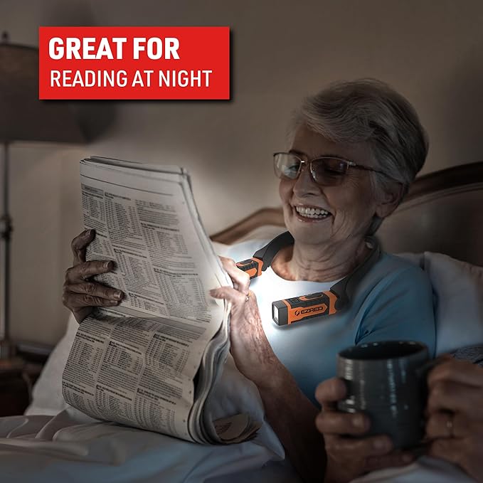 EZRED NK15-OR ANYWEAR Rechargeable Neck Light - Image 4