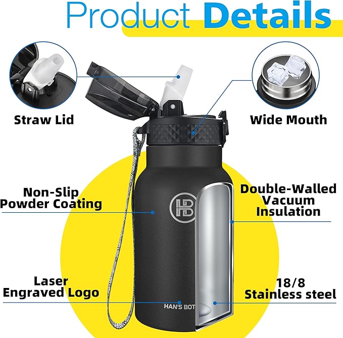 Han's Bottle Kids Water Bottle - Image 5
