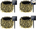 4 Pack Solar String Lights for Outside, 170 FT Total 480 LED Solar Chrismas by Albelt