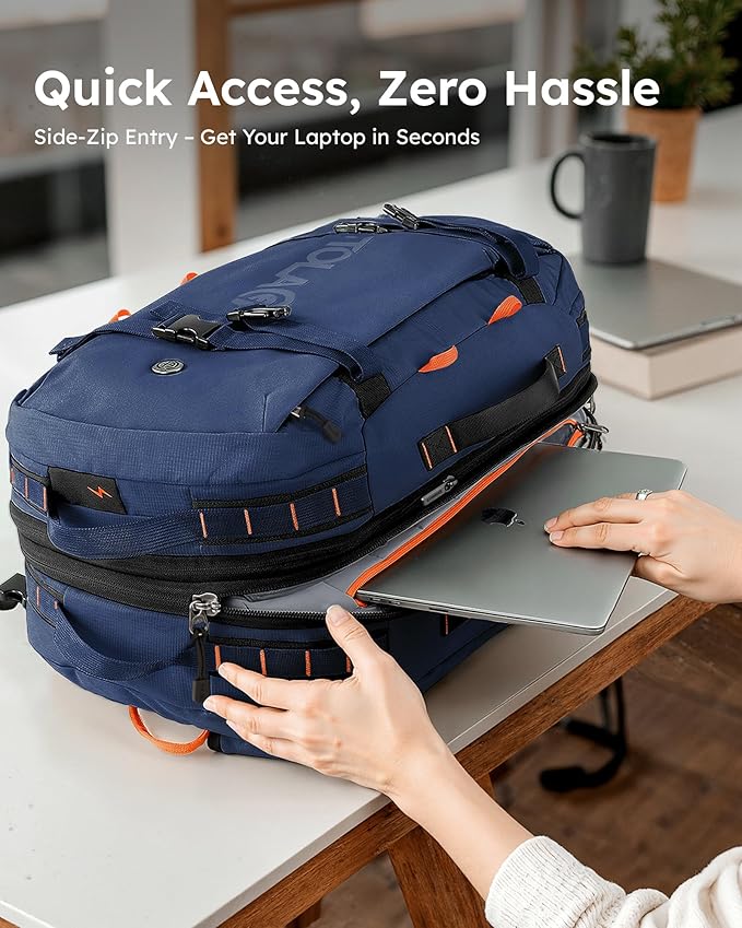Tolaccea Travel Backpack for Men Women, 40L-50L Carry On Backpack - Image 8