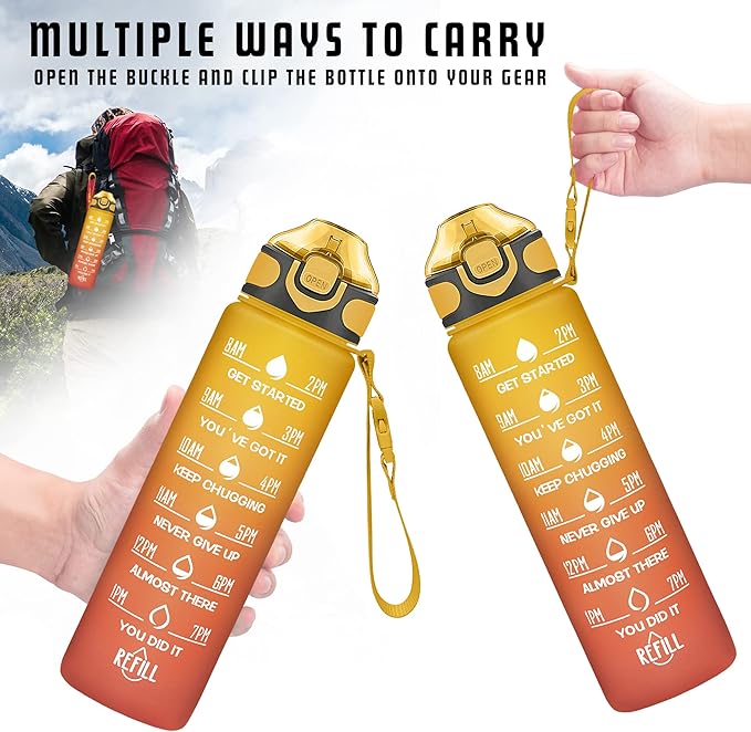 Enerbone 32 oz Drinking Water Bottle - Image 6