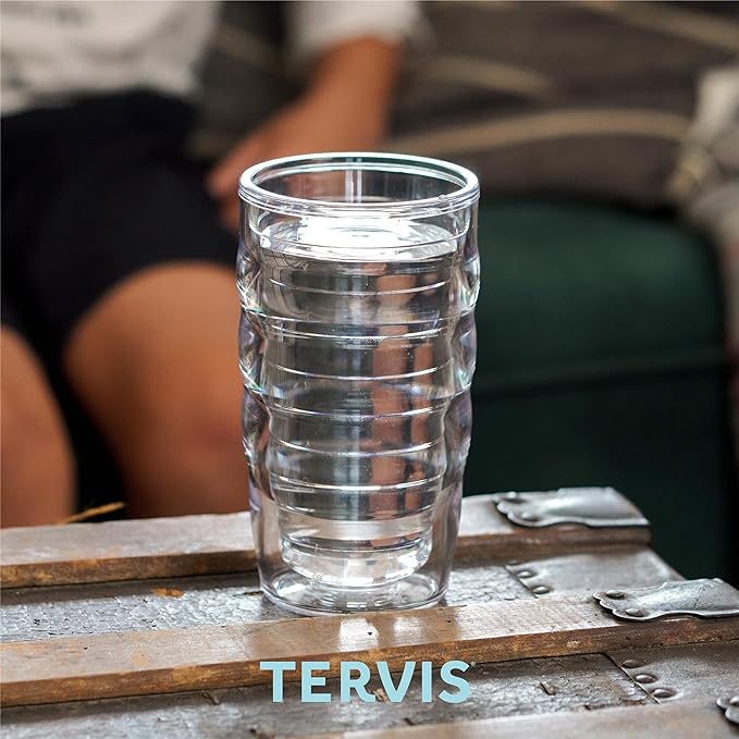 Tervis Clear & Colorful Tabletop Made in USA Double Walled Insulated Tumbler - Image 5