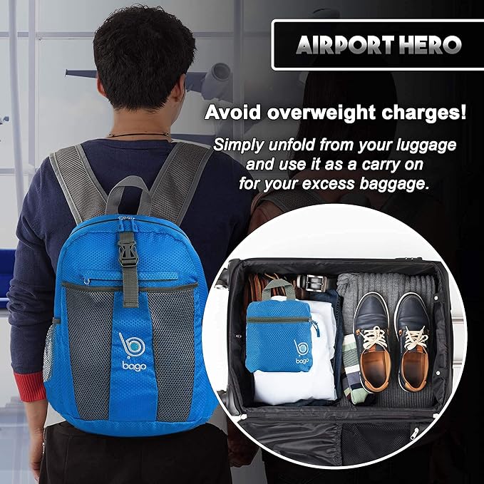 Bago Lightweight Small Hiking Backpack - Image 4