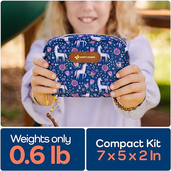 KeepGoing Travel First Aid Kit for Kids – 130 Pc. for Car, Diaper Bag & Backpack - Image 5