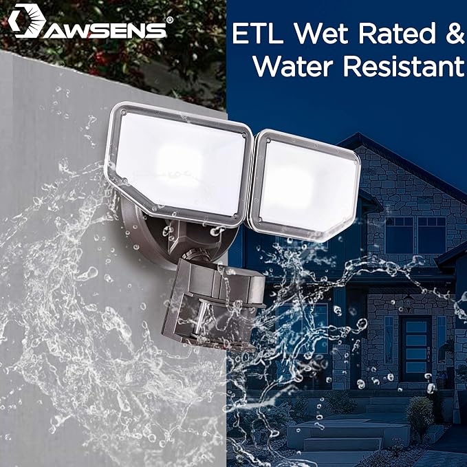 40W LED Security Lights Motion Sensor Light Outdoor, 180 Degree, 5000 K - Image 2