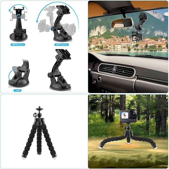 Action Camera Accessories Kit - Image 6