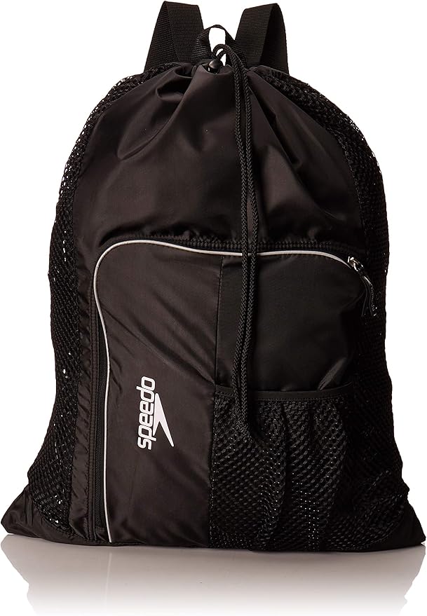 Speedo Unisex-Adult Drawstring Deluxe Ventilator Mesh Equipment Bag by Speedo