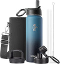 Coolflask Water Bottle 20 oz Insulated by Coolflask