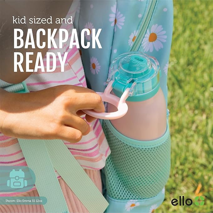 Ello Emma 14oz Vacuum Insulated Stainless Steel Kids Water Bottle - Image 6