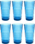 Beaded 16 oz Durable Acrylic Jumbo Drinking Glasses, Shatter-Resistant and by AbodeHomewares-TheDesignDestinationforTabletopDrinkwareKitchenandPet