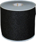 T.W Evans Cordage 191 Black Polypro Rope, 1/4-Inch x 600-Feet by T.W+.+Evans+Cordage+Co.