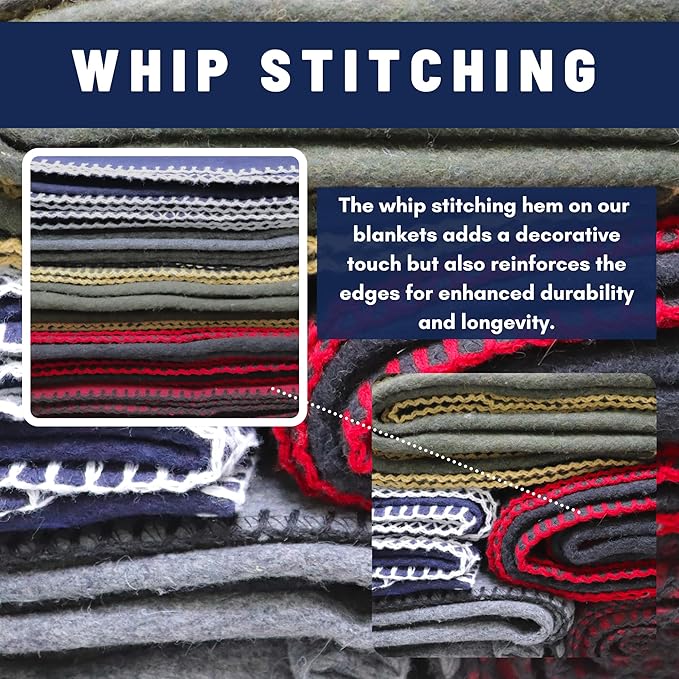 M MCGUIRE GEAR Heavy Duty Wool Blanket, and First Aid Use – Mil-Spec, Fire - Image 4