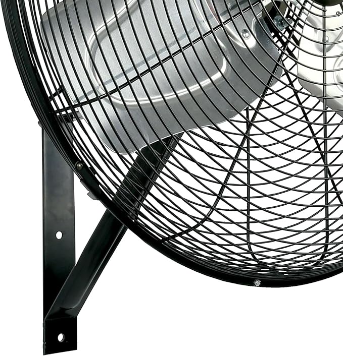 Hurricane 30" Pro Commercial Grade Oscillating Wall Mount Fan, or Workshop - Image 9
