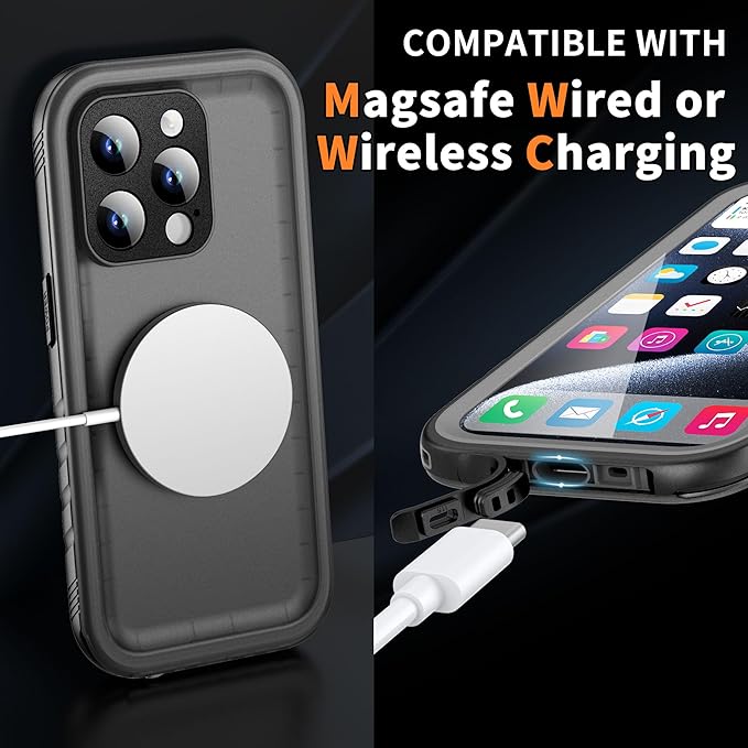 Cozycase for iPhone 15 Pro Max Waterproof Shockproof Dustproof Case - Image 9