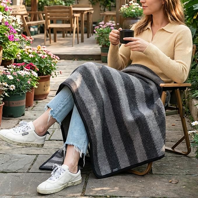 PuTian Merino Wool Camp Blanket - Image 7