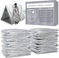 Swiss Safe Emergency Mylar Thermal Blankets + Bonus Space Blanket by SwissSafe