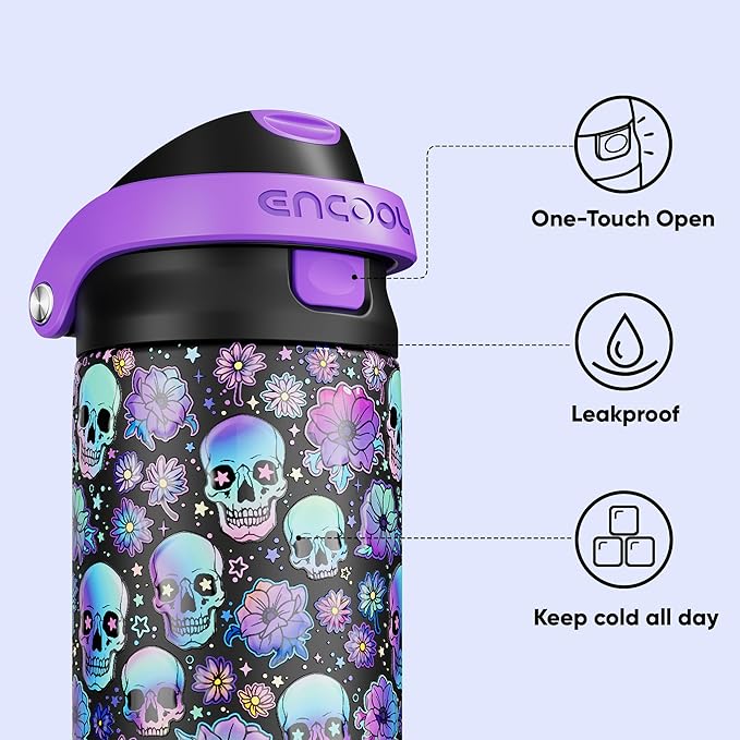 Encool SwiftSip Insulated Stainless Steel Water Bottle - Image 5