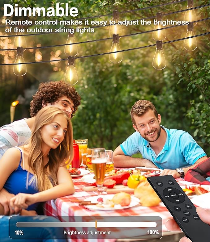 Tenmiro 200FT LED Outdoor String Lights - Image 5