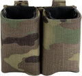 Double Pistol Magazine Pouch, High-Strength Laminate Material, MOLLE Compatible by PointBlankDutyGear
