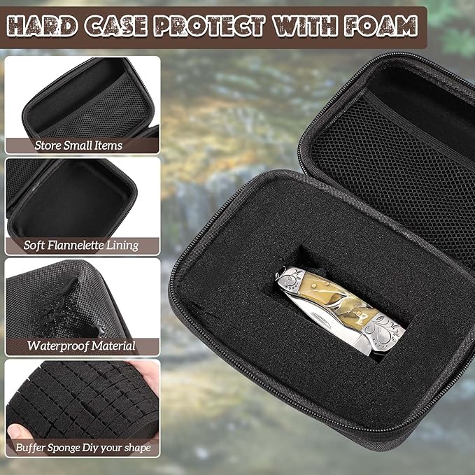 Relaxweex EVA Hard Case with Customizable Foam 12.6 x 8.27 x 3.5 Inch - Image 3